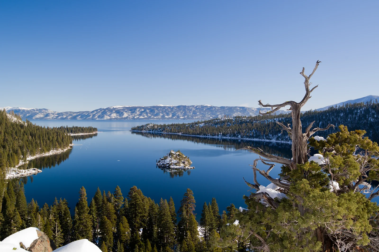 Overlooking Emerald Bay