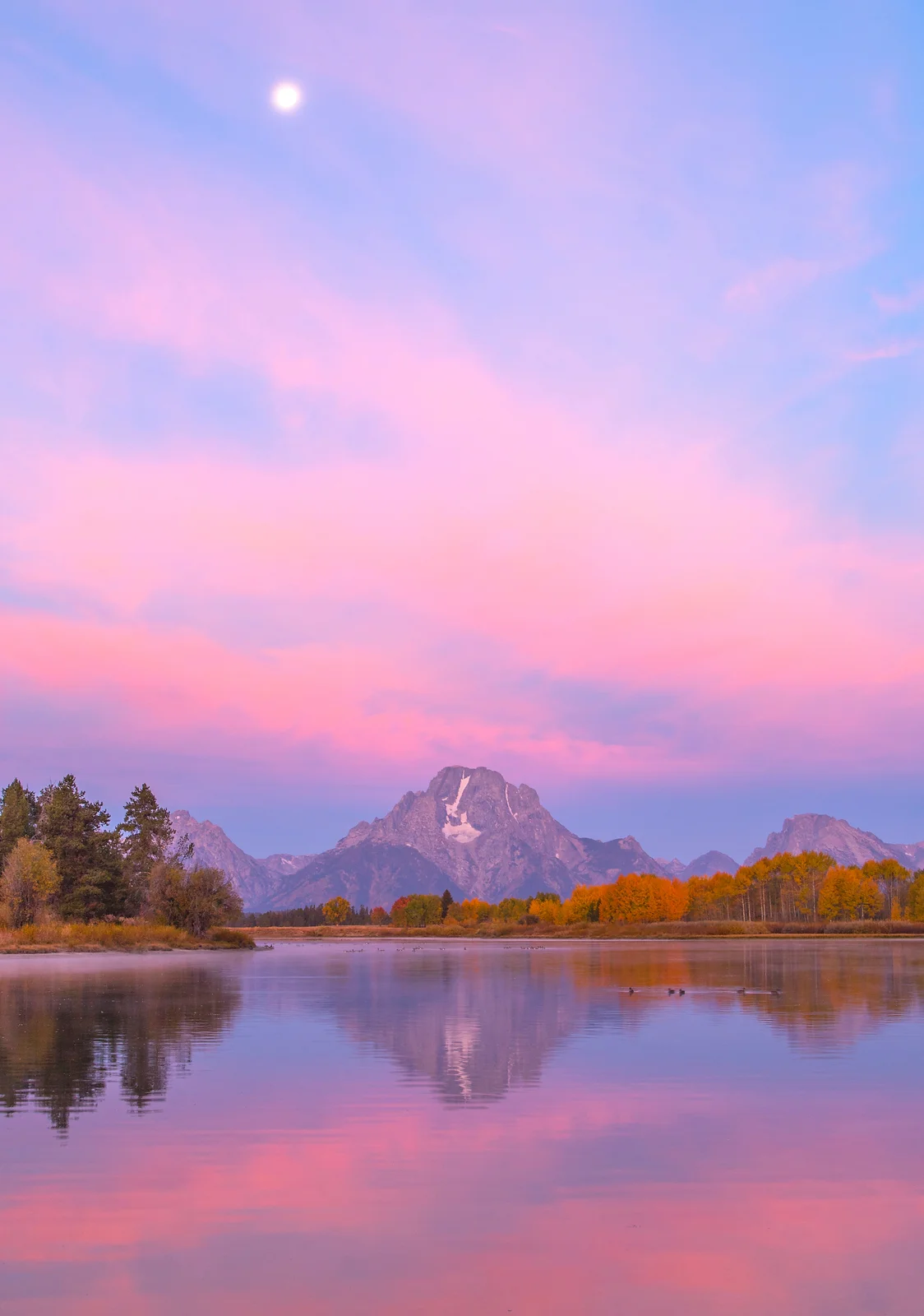 Sunrise At Oxbow