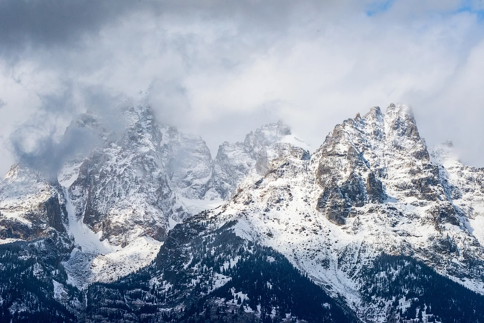 Peaks Among the Clouds