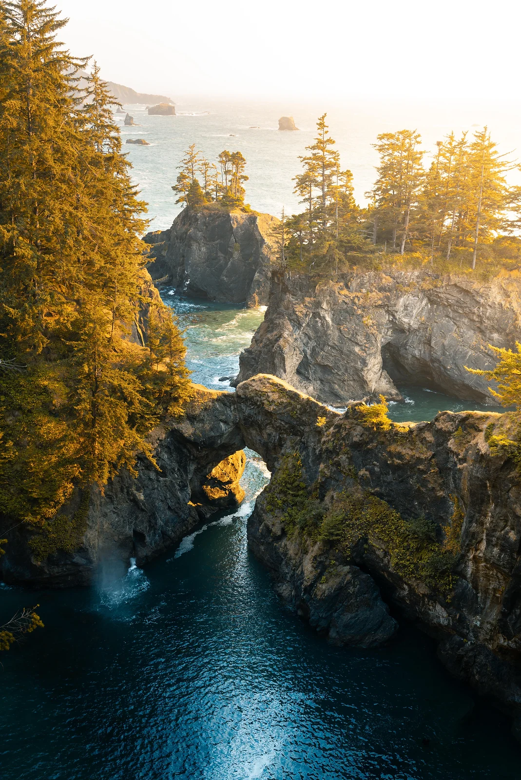 Sea Arch Sunset