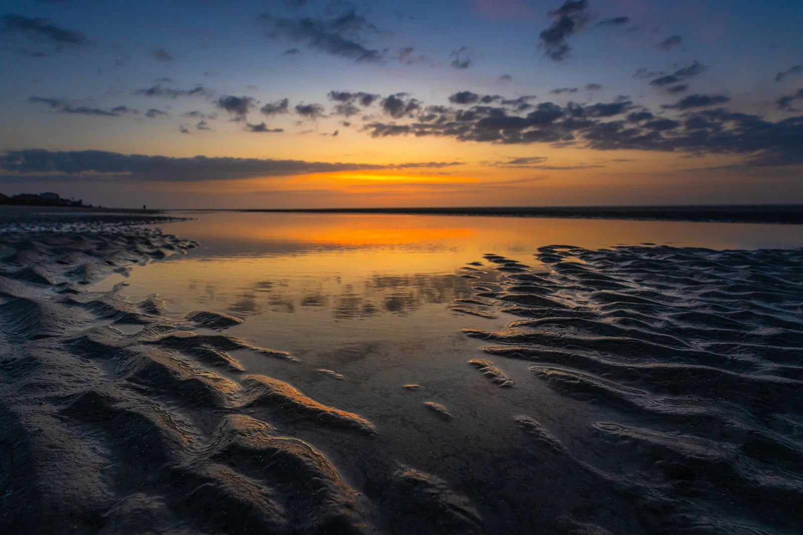 Sand Ripples at Sunrise