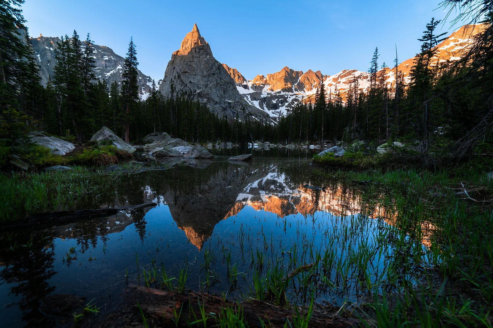 Alpine Dawn Reflection